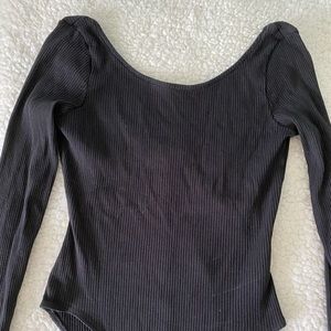 H&M black bodysuit